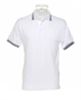 White / Navy Stripe