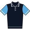 Navy / Light Blue / White