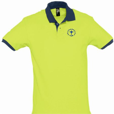 Prince - Contrast Cotton Pique polo Personalised Prince - Contrast Cotton Pique polo