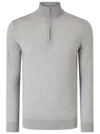 Ribbed 1/4 Zip Merino Sweater Personalised Ribbed 1/4 Zip Merino Sweater