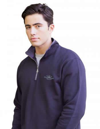 Supersoft touch 1/4 zip sweatshirt Personalised Supersoft touch 1/4 zip sweatshirt