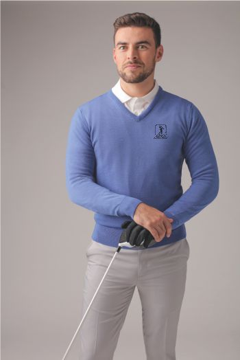 V Neck Merino Wool Sweater Personalised V Neck Merino Wool Sweater
