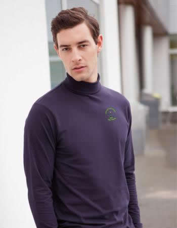 Long sleeve roll neck top Personalised Long sleeve roll neck top