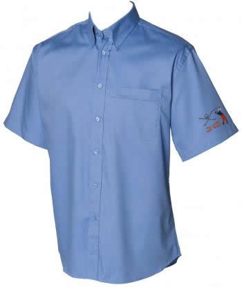 Short sleeve lightweight Oxford shirt Personalised Short sleeve lightweight Oxford shirt
