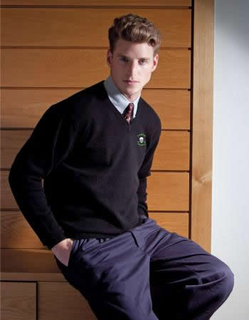 Lambswool v neck jumper Personalised Lambswool v neck jumper