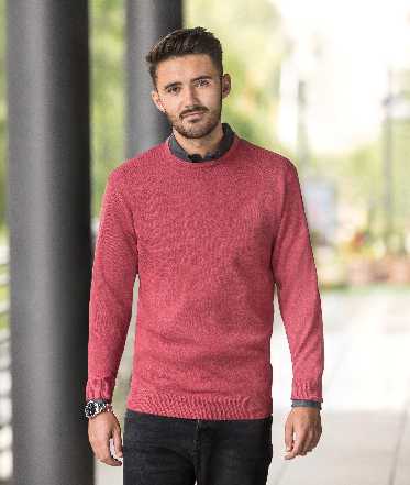 Crew Neck Knitted Pullover Personalised Crew Neck Knitted Pullover