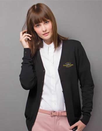 Women's Arundel vneck cardigan long sleeve Personalised Women's Arundel vneck cardigan long sleeve