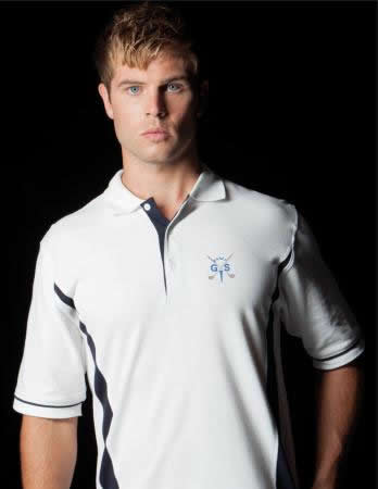 Personalised Scottsdale mens golf polo shirt