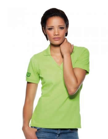 Personalised Sophia vneck polo shirt