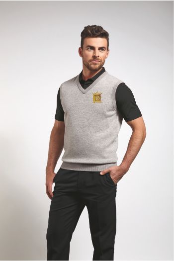 Lambswool V Neck Slipover Personalised Lambswool V Neck Slipover