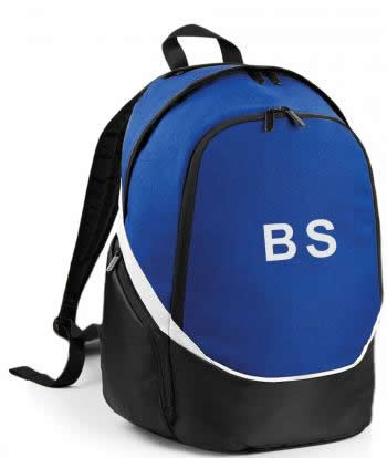 Personalised Pro team backpack
