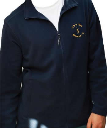 Personalised Fullzip microfleece