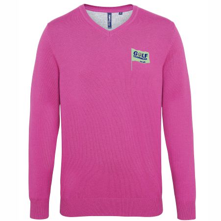 Mens Cotton Blend V Neck Sweater Personalised Mens Cotton Blend V Neck Sweater