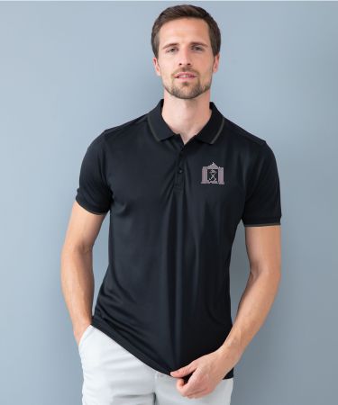 Hi-Cool Tipped Polo Shirt Personalised Hi-Cool Tipped Polo Shirt