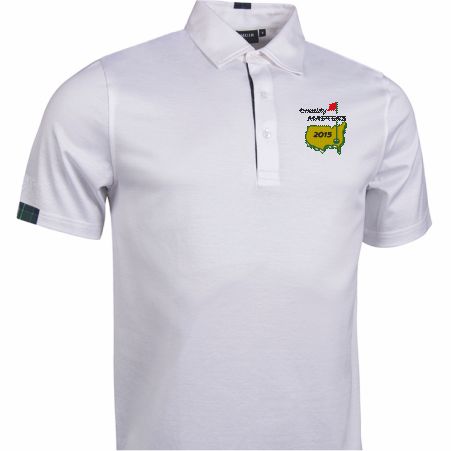 Hamish - Tartan Shoulder, Collar, Placket Golf Shirt Personalised Hamish - Tartan Shoulder, Collar, Placket Golf Shirt