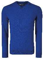 Ribbed V-Neck Merino Sweater