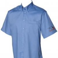 Short sleeve lightweight Oxford shirt