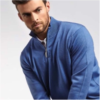 Merino Zip Neck Sweater